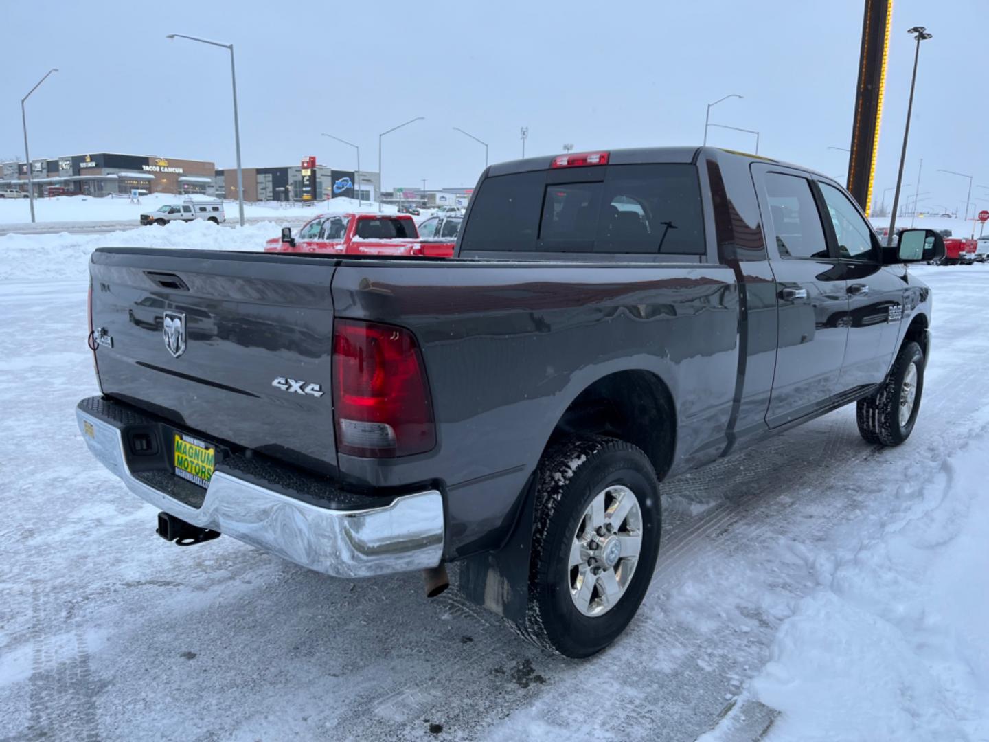 2014 GRAY RAM 2500 SLT (3C6TR5MT2EG) with an 5.7L engine, Automatic transmission, located at 1960 Industrial Drive, Wasilla, 99654, (907) 274-2277, 61.573475, -149.400146 - Photo#4